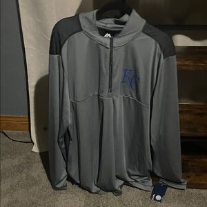 Majestic Gray and Blue Men's Shirt